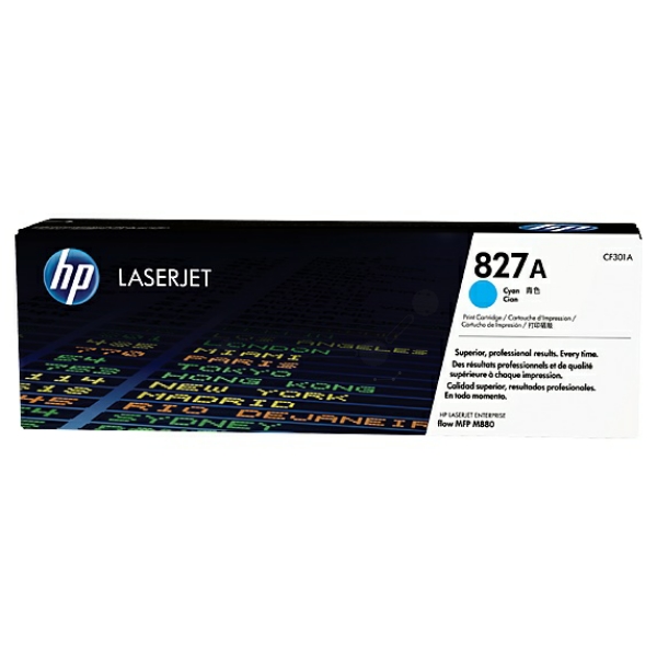 HP CF 301 A 827A Toner Cyan