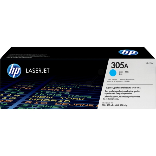 HP CE 411 A 305A Toner Cyan