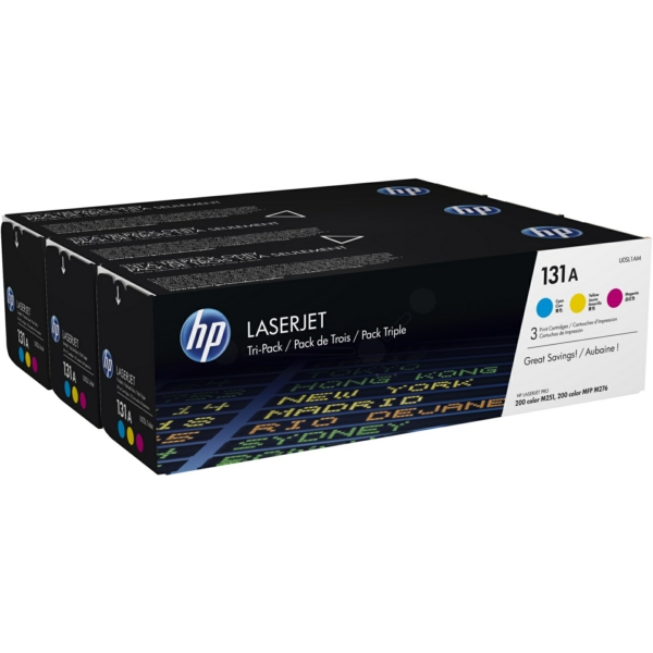 HP U0SL1AM 131A Toner CMY VE 3
