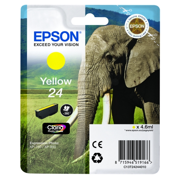 Epson C 13 T 24244010 24 Tinte Yellow