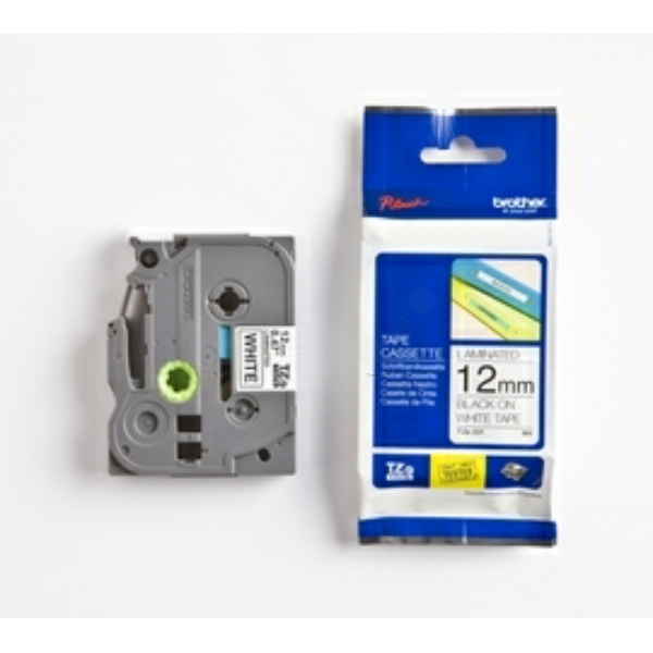 Brother TZE-231 CIV P-Touch Farbband Black + White VE 20