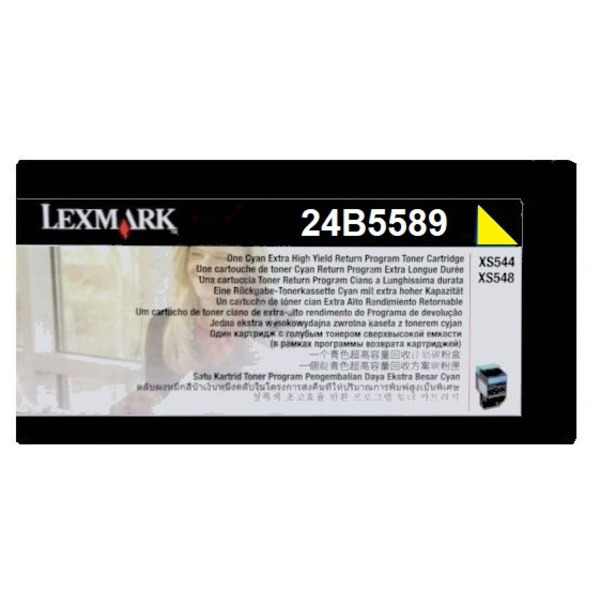 Lexmark 24B5589 Toner Yellow