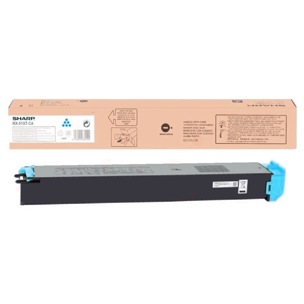 Sharp MX-51 GTCA Toner Cyan