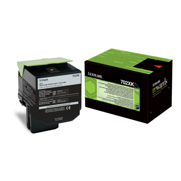 Lexmark 70C2XK0 702XK Toner Black