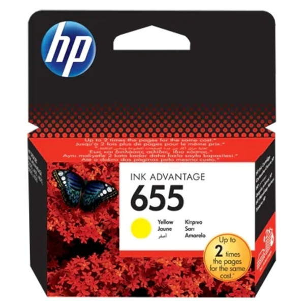 HP CZ 112 AE 655 Tinte Yellow