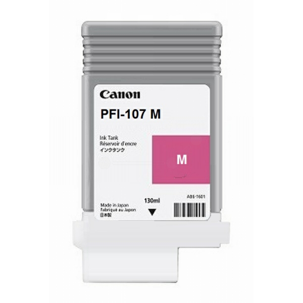 Canon 6707 B 001 PFI-107 M Tinte Magenta