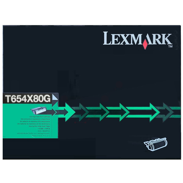 Lexmark T654X80G Toner Black