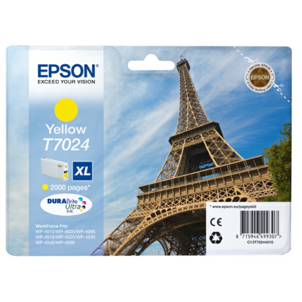 Epson C 13 T 70244010 T7024 Tinte Yellow