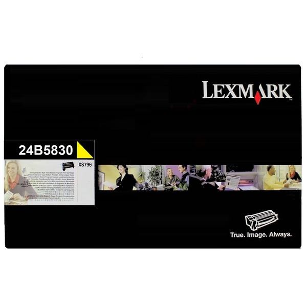 Lexmark 24B5830 Toner Yellow