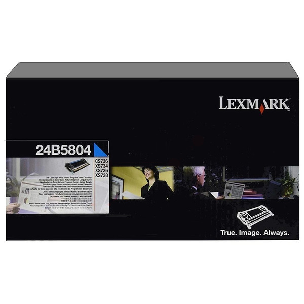 Lexmark 24 B 5804 Toner Cyan