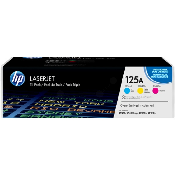 HP CF 373 AM 125A Toner CMY VE 3