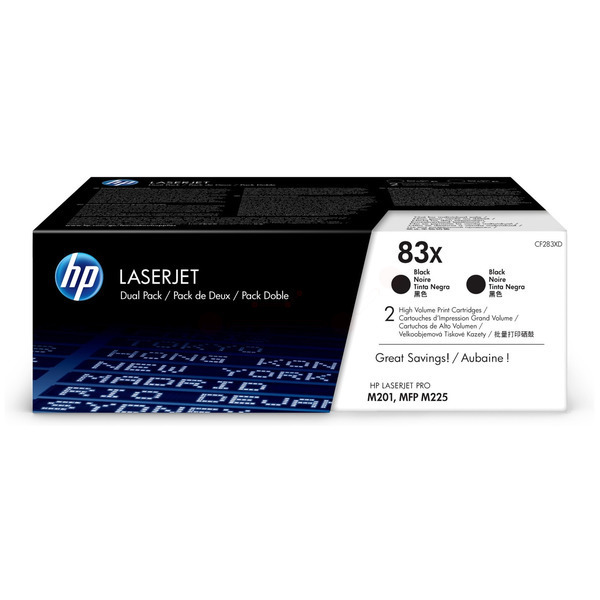 HP CF 283 XD 83X Toner Black VE 2