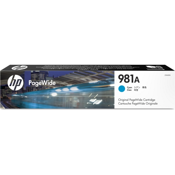 HP J3M68A 981A Tinte Cyan