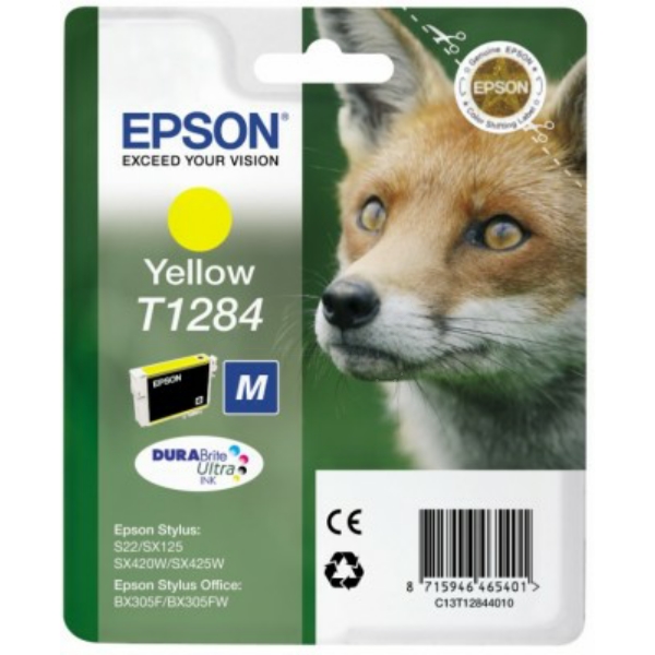 Epson C 13 T 12844012 T1284 Tinte Yellow