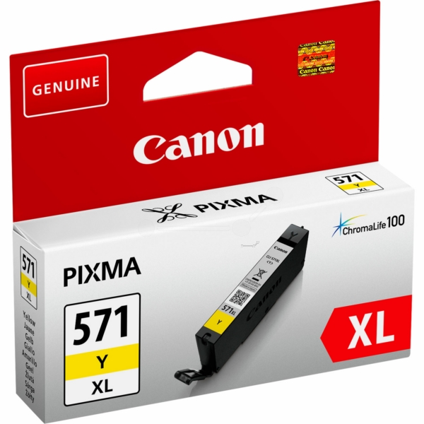 Canon 0334 C 001 CLI-571 YXL Tinte Yellow