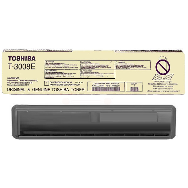 Toshiba 6AJ00000151 T-3008 E Toner Black