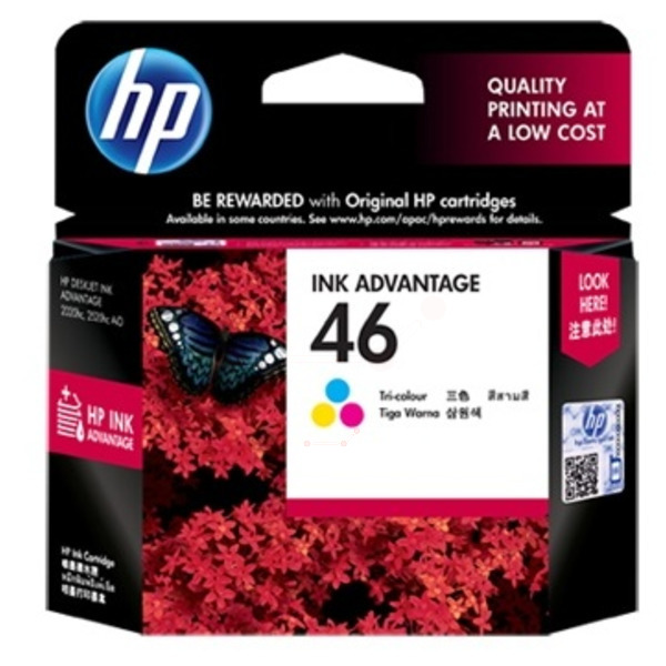HP CZ 638 AE 46 Tinte Color