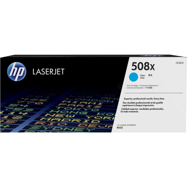 HP CF 361 X 508X Toner Cyan