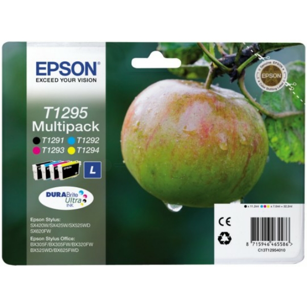Epson C 13 T 12954012 T1295 Tinte CMYK VE 4