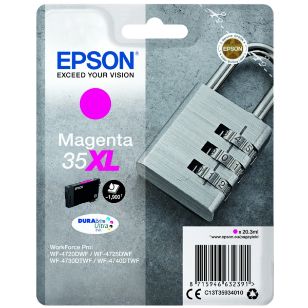 Epson C 13 T 35934010 35XL Tinte Magenta