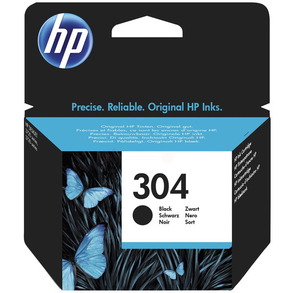 HP N9K06AE 304 Tinte Black