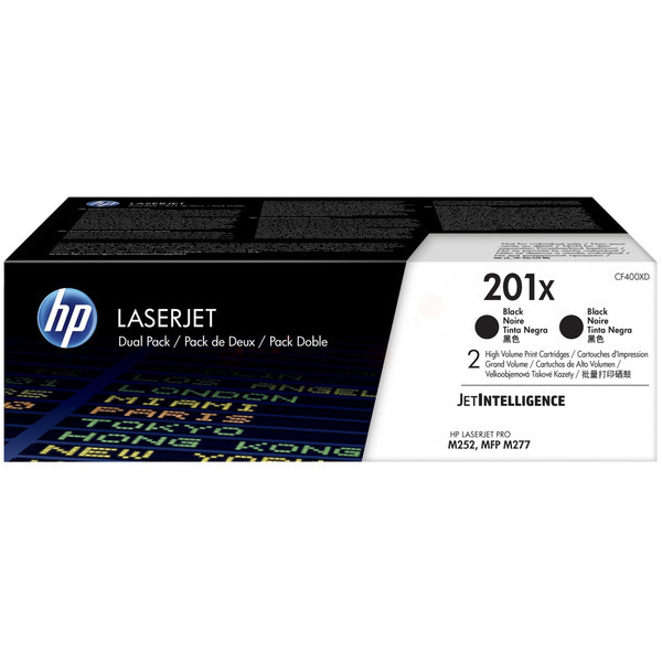 HP CF 400 XD 201X Toner Black VE 2