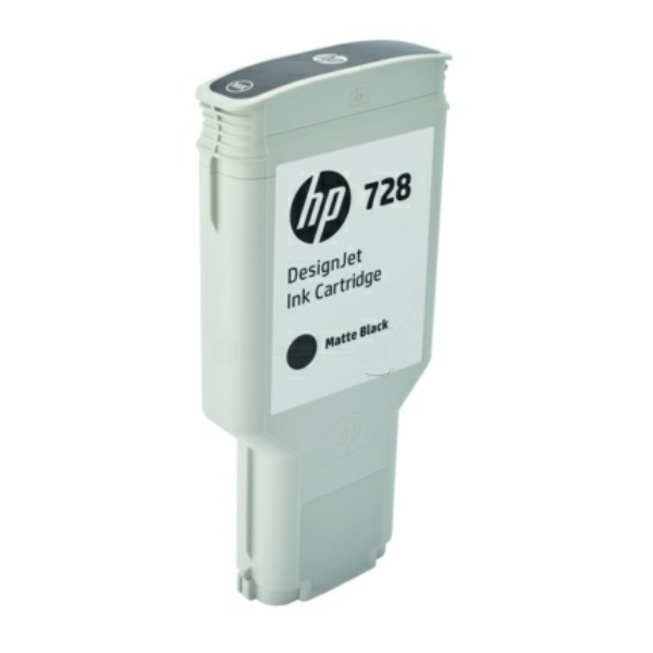 HP F9J68A 728 Tinte Matte Black