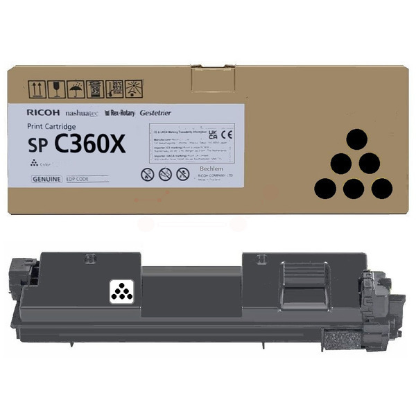 Ricoh 408250 SPC360X Toner Black