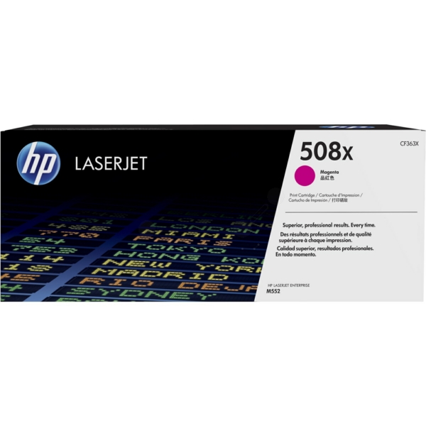 HP CF 363 X 508X Toner Magenta