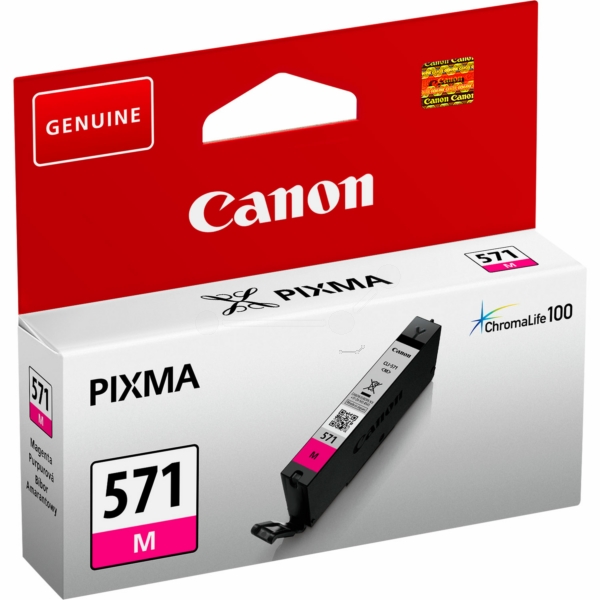 Canon 0387 C 001 CLI-571 M Tinte Magenta