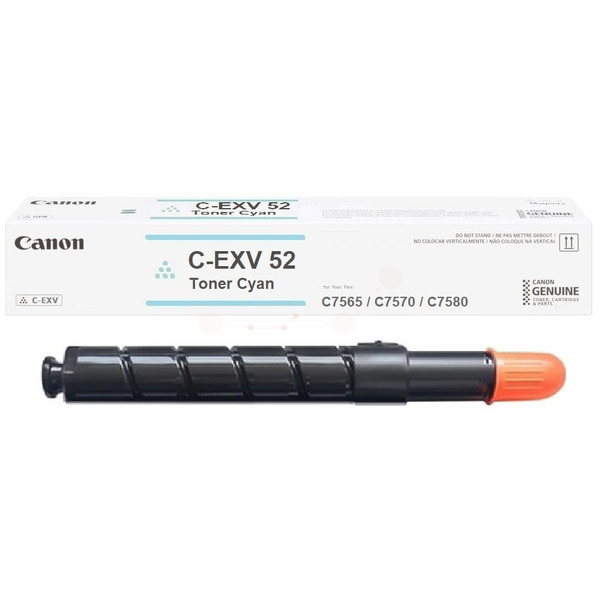 Canon 0999 C 002 C-EXV 52 Toner Cyan