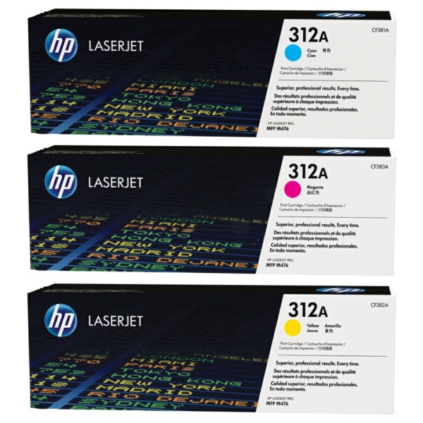 HP CF 440 AM 312A Toner CMY VE 3