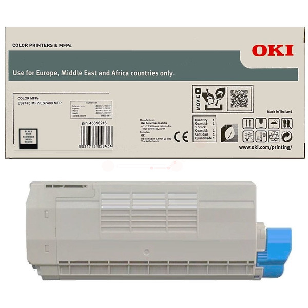 OKI 45396216 Toner Black