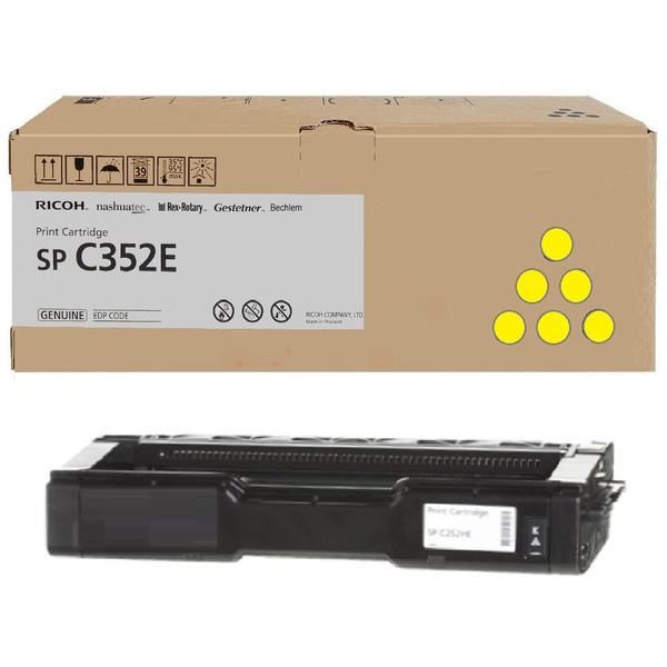 Ricoh 407386 TYPE SP 352 E Toner Yellow