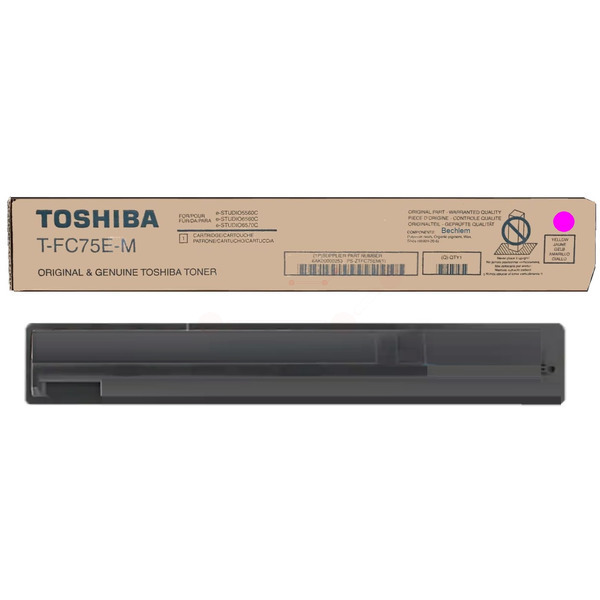 Toshiba 6AK00000253 T-FC 75 EM Toner Magenta