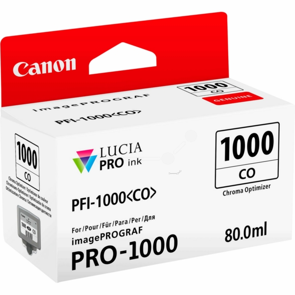 Canon 0556 C 001 PFI-1000 CO Tinte Transparent