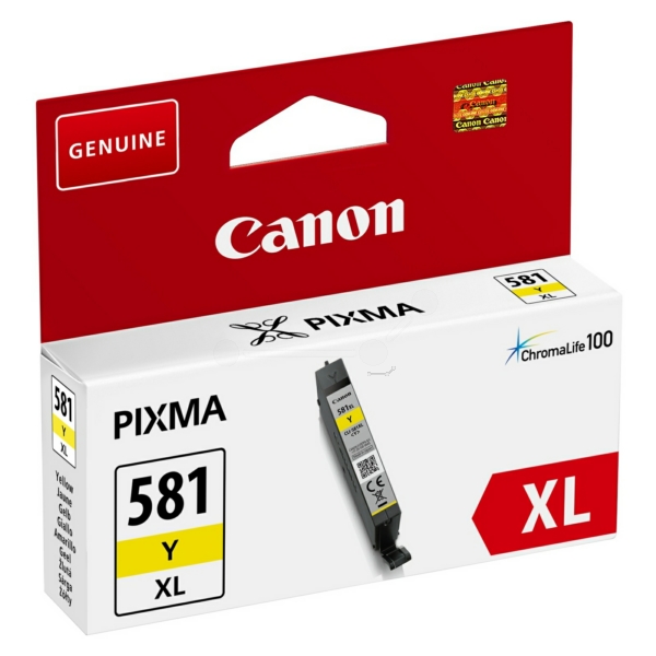 Canon 2051 C 001 CLI-581 YXL Tinte Yellow