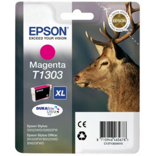 Epson C 13 T 13034012 T1303 Tinte Magenta