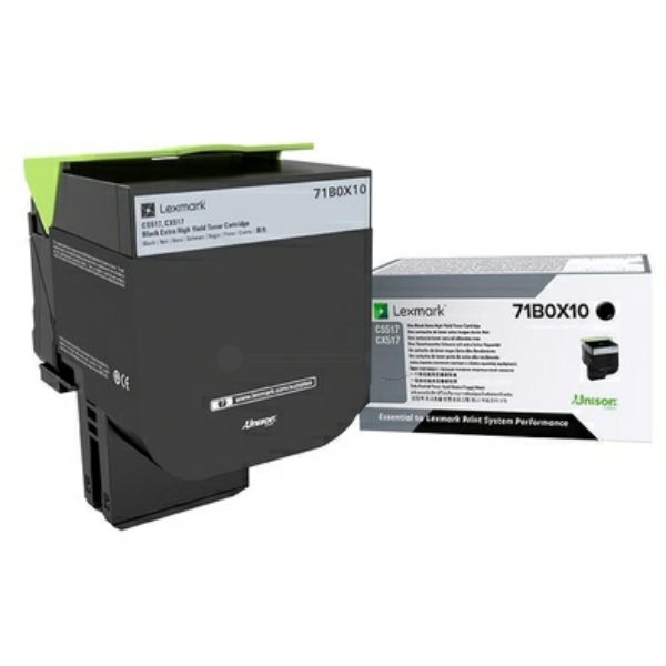 Lexmark 71B0X10 Toner Black