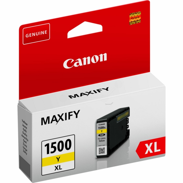 Canon 9195 B 001 PGI-1500 XLY Tinte Yellow
