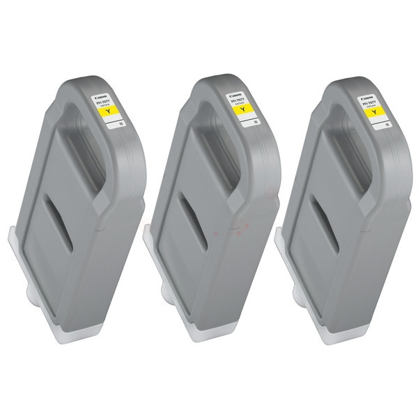 Canon 9824 B 003 PFI-707 Y Tinte Yellow VE 3