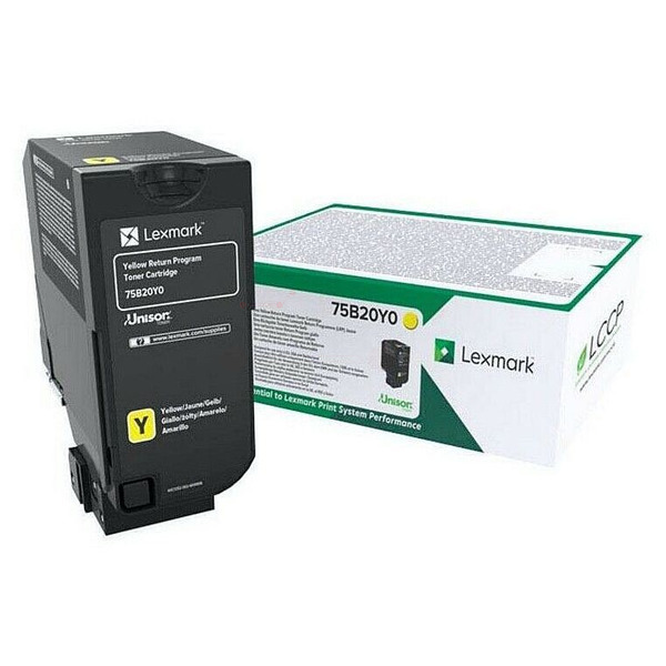 Lexmark 75B20Y0 Toner Yellow