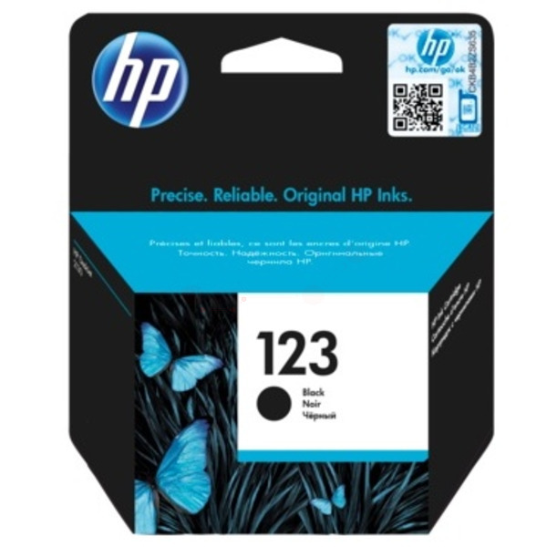 HP F6V17AE 123 Tinte Black