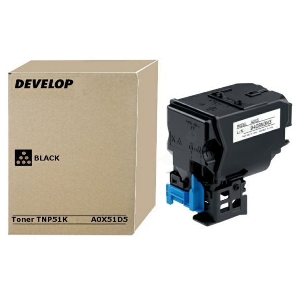 Develop A0X51D5 TNP-51 K Toner Black