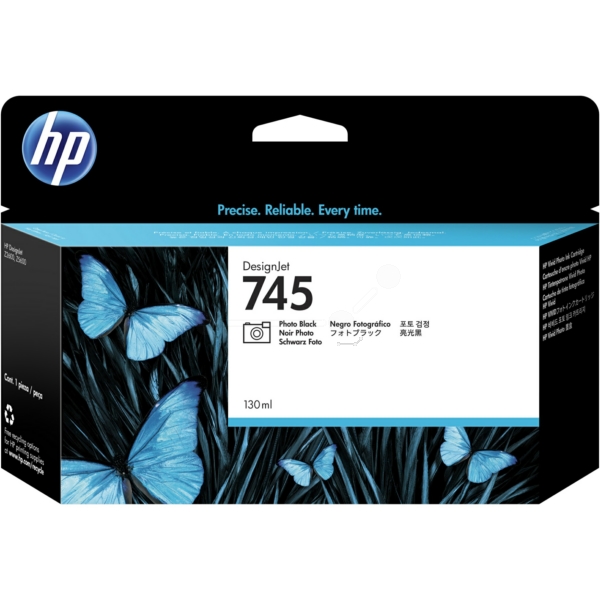 HP F9J98A 745 Tinte Black