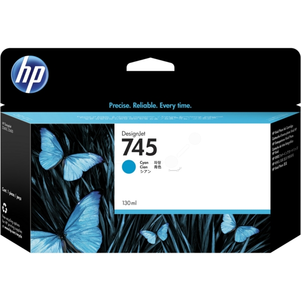 HP F9J97A 745 Tinte Cyan