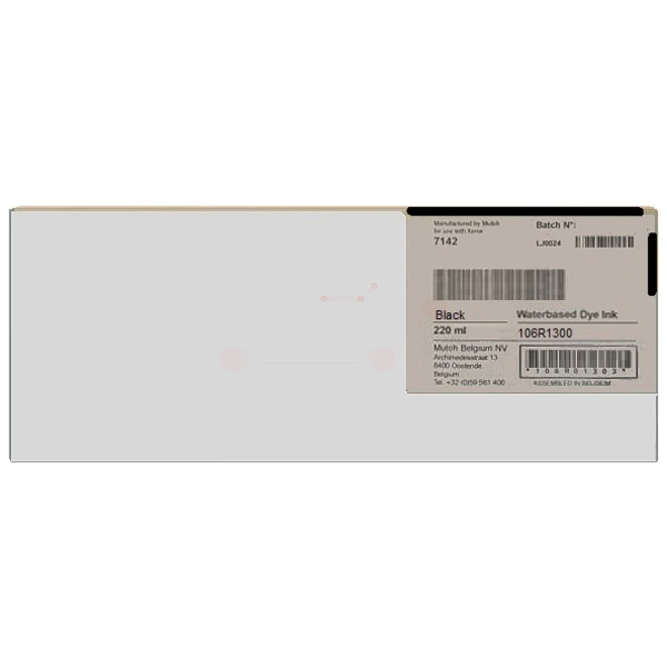 Xerox 106 R 01300 Tinte Black