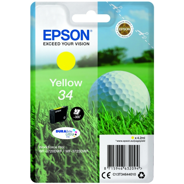 Epson C 13 T 34644010 34 Tinte Yellow