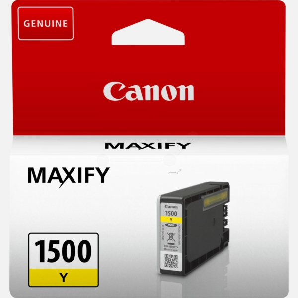 Canon 9231 B 001 PGI-1500 Y Tinte Yellow