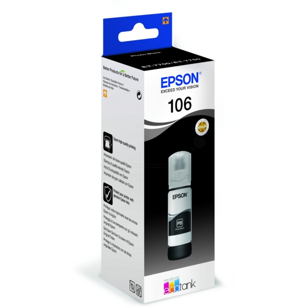 Epson C 13 T 00R140 106 Tinte Photo Black